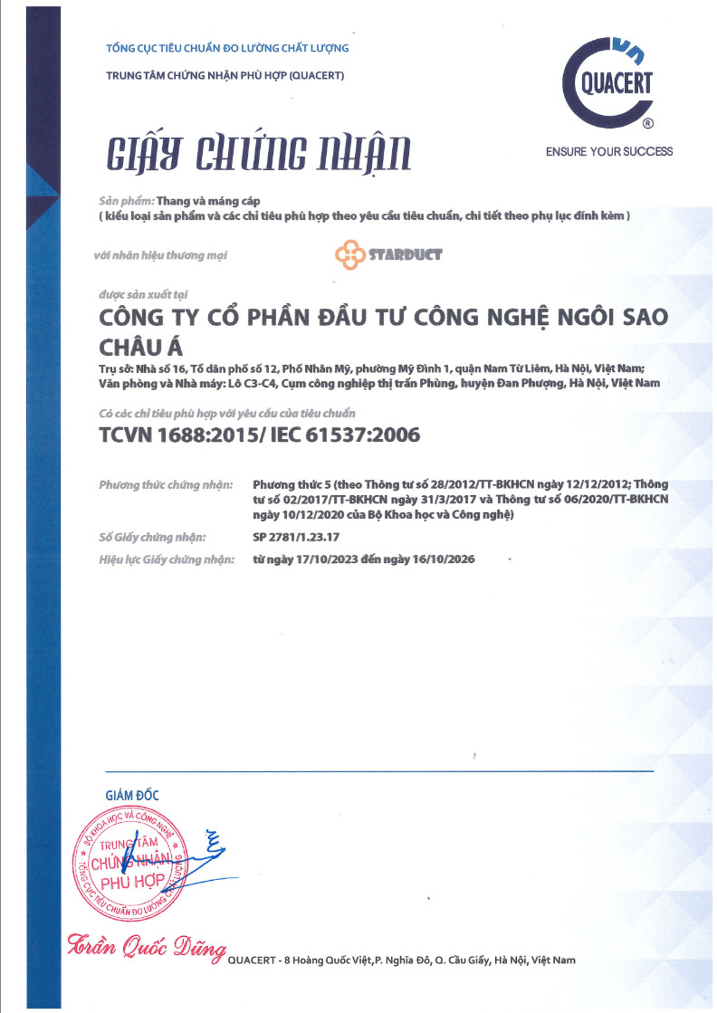 TCVN/IEC Certificates